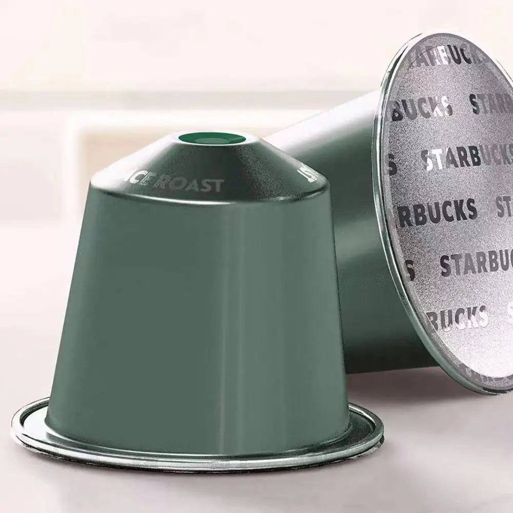  Пустые капсулы для кофе Nespresso с самоклеющейся алюминиевой
