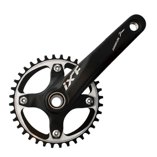 JIANKUN высокое качество CNC 170 мм велосипедный кривошипный комплект узкие алюминиевые горные Кривошипные