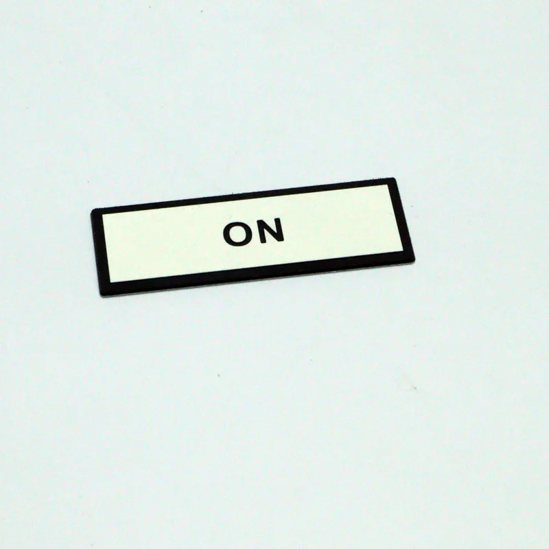 Warning Safety ABS / Phenolic PV Solar Label Tag for Electrical Danger High Voltage