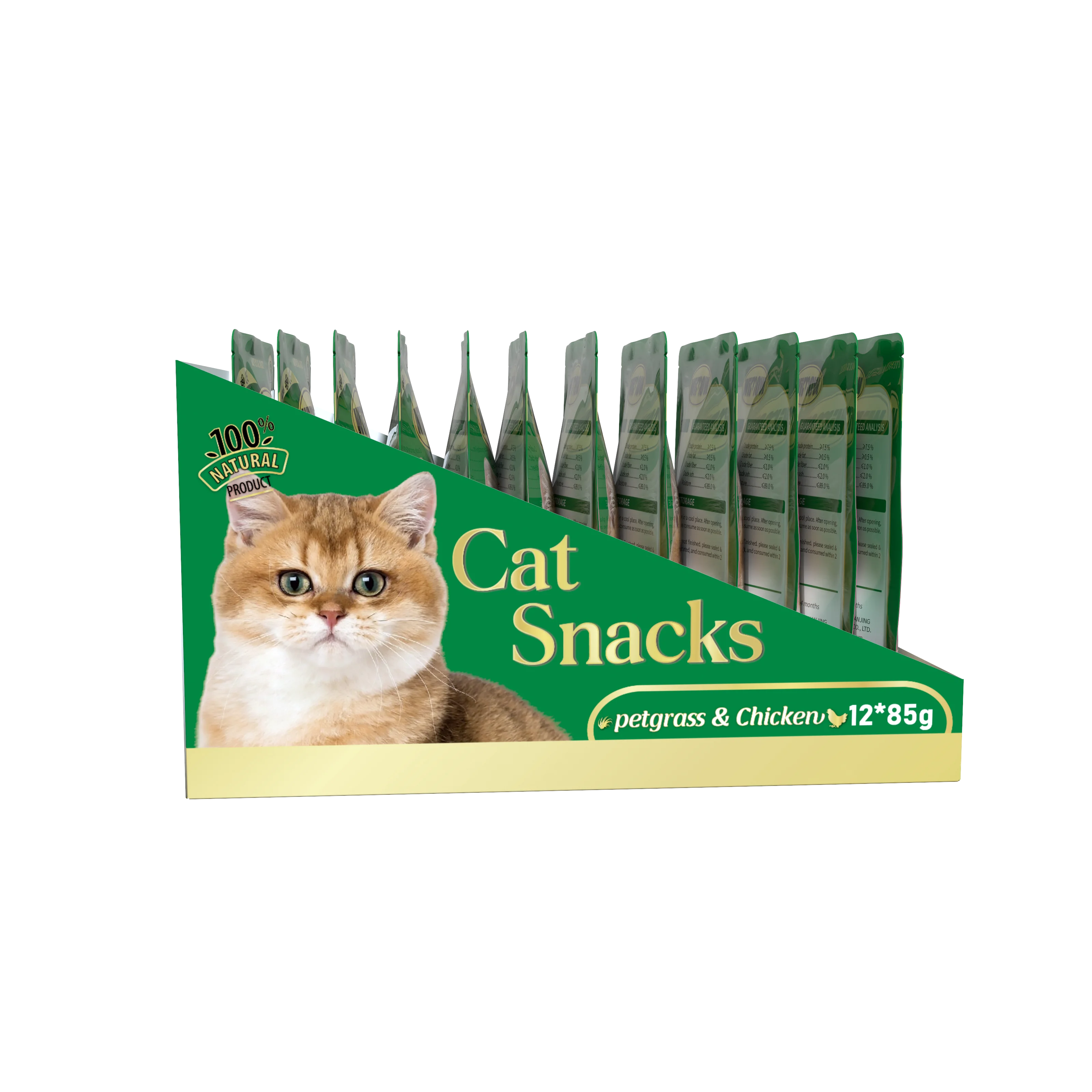 TOP sale  2024 high quality  Wimow cat snacks 40g  pouch bag  salmon/chicken/tuna   Pet  food  good for cat  urinary system