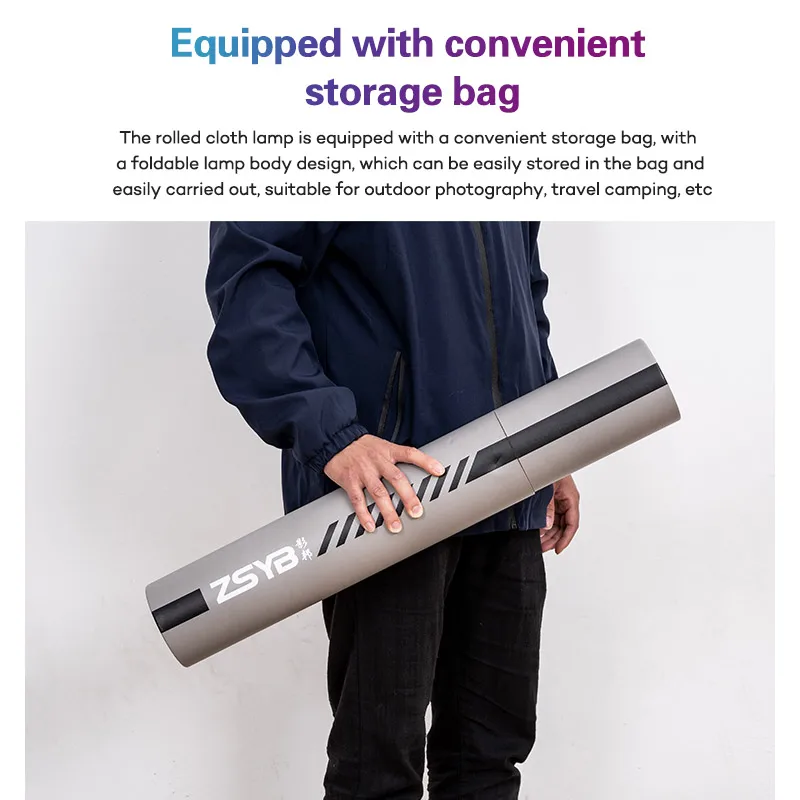 ZSYB катящийся тканевый свет камеры JB-150BI освещение для фотосъемки аксессуары фотостудии