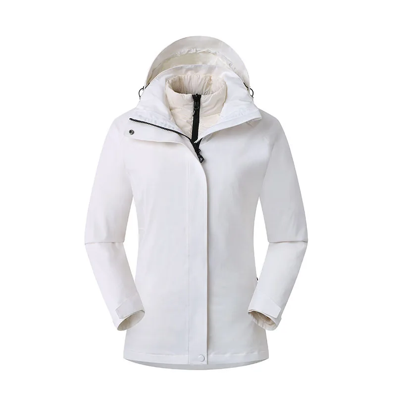 
Outdoor Packable Lightweight Ultra Light Duck Down Filler Polyester Jacket For Women 