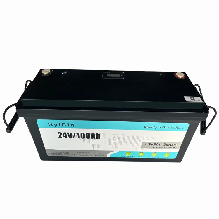LiFePO4 24V100Ah литий-железо-фосфатная батарея на солнечной батарее