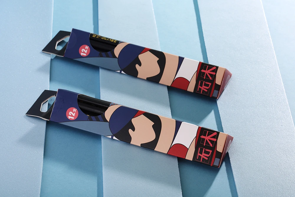 12 pcs triangle HB pencil without eraser