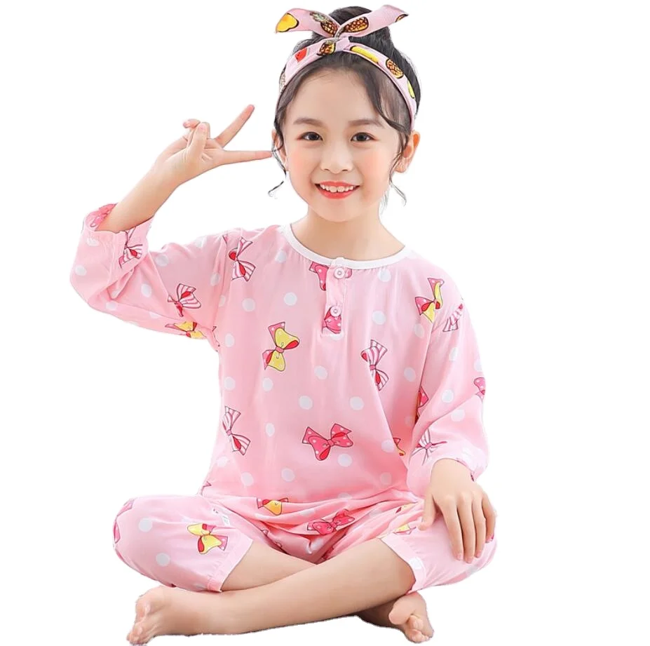 2 шт./компл. на Рождество для маленьких мальчиков, одежда для сна, пижамы для девочек с принтом, пижамы из хлопка, ночная рубашка, детская одежда для сна, верхняя одежда + штаны, детское нижнее белье