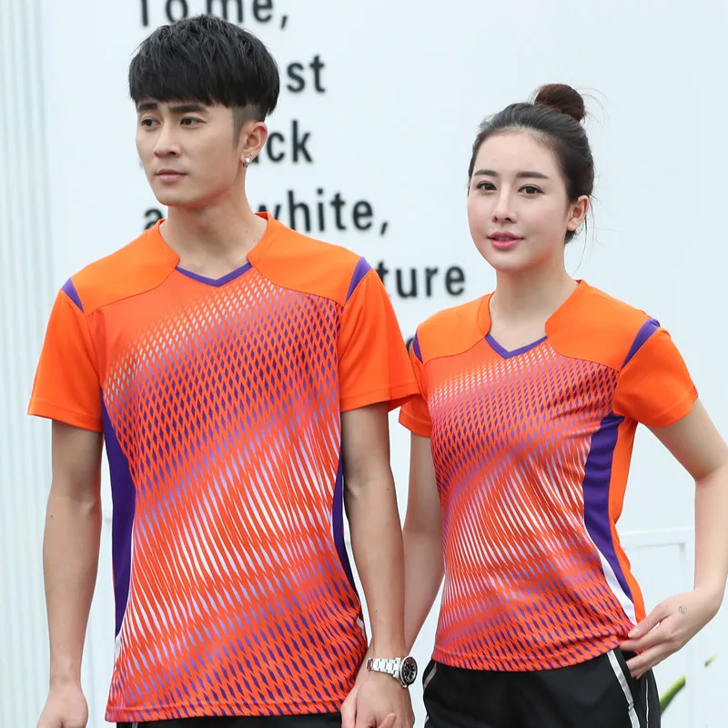 Chinese factory wholesale new design youth Unisex badminton uniform digital sublimation badminton Jersey sport wear