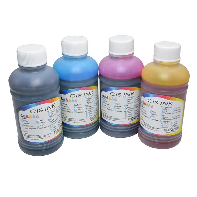 Bulk  Dye ink for Epson/HP/Canon/Lexmark Desktop printer