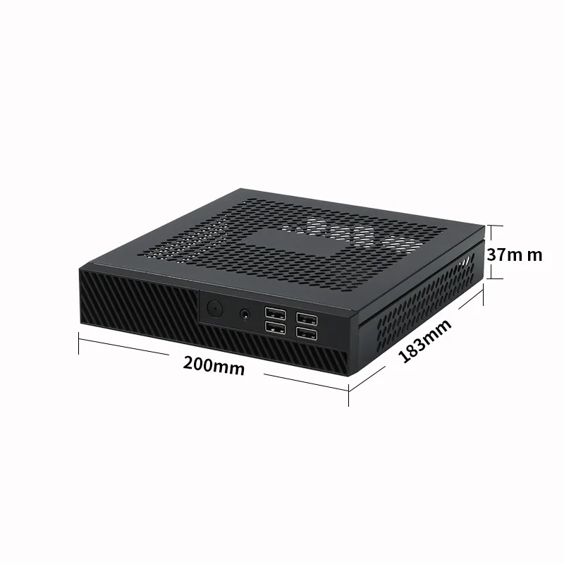 Hot Sell Desktop Computer Mini PC Case Mini ITX HTPC Case