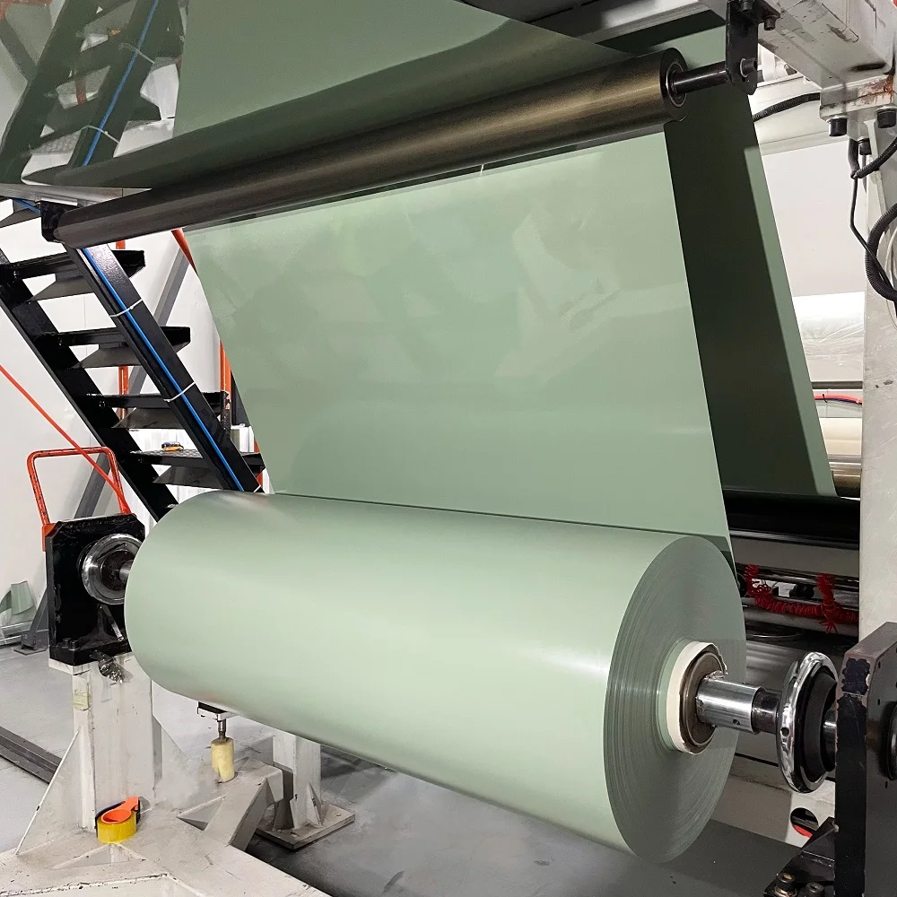 Fast Delivery Wholesale Dark Green PETG Sheet 0.5mm/0.75mm/1mm/2mm/3mm High Gloss PETG Roll For MDF Board Lamination