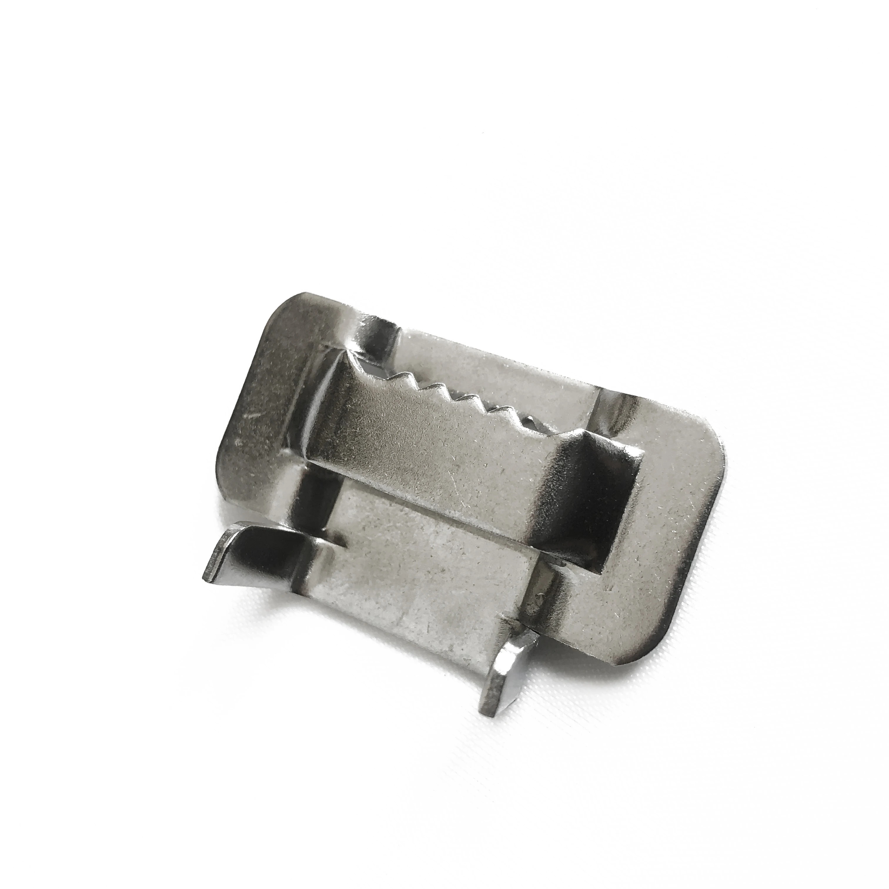 Hot selling SS304/201/316 stainless steel buckles for pole strap (1600312061625)