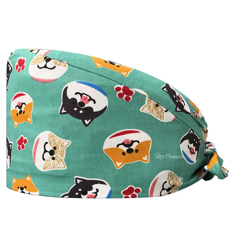 Fashion Working Cap Nursing Scrub Hat With Great Price Anti-hair  Household Cooking Hat