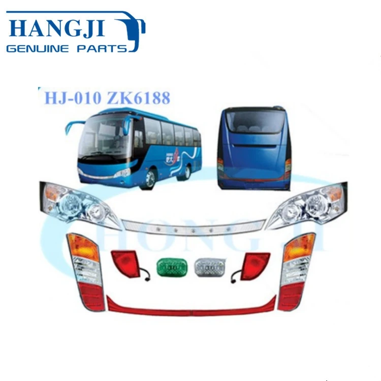 High performance auto spare parts HJ-010 ZK6118 chinese bus spare parts accessories