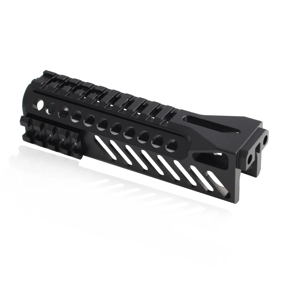 
Durable Tactical AK47 AKs 74U Gun Quad Rail Single Side Picatinny Rail Handguard Aluminum Alloy Hunting Airsoft Accessories 