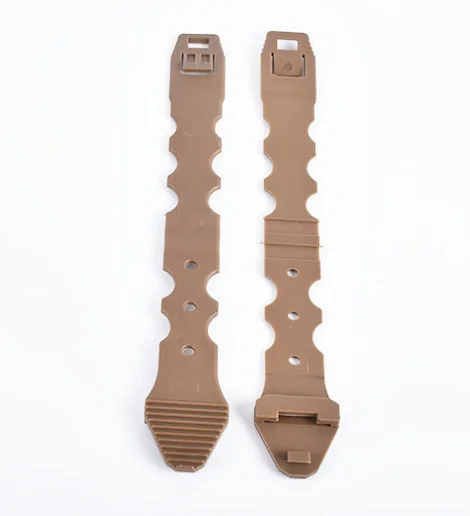 Fight Light Series Taco Pouch Molle Fastener 2 Packs 5.9in Tactical MOLLE Malice Clips Short Coyote