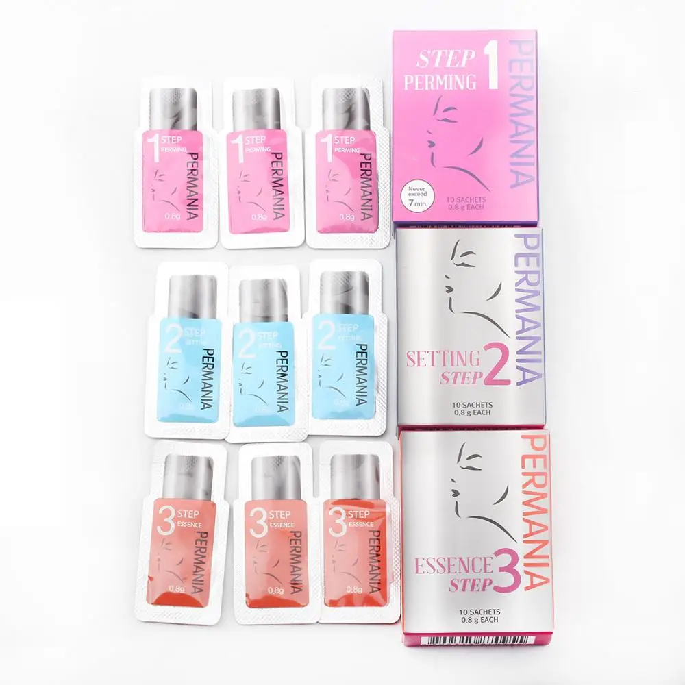 
Hot sale private Labeling Korea eyelash perm kit for eyelash extension 