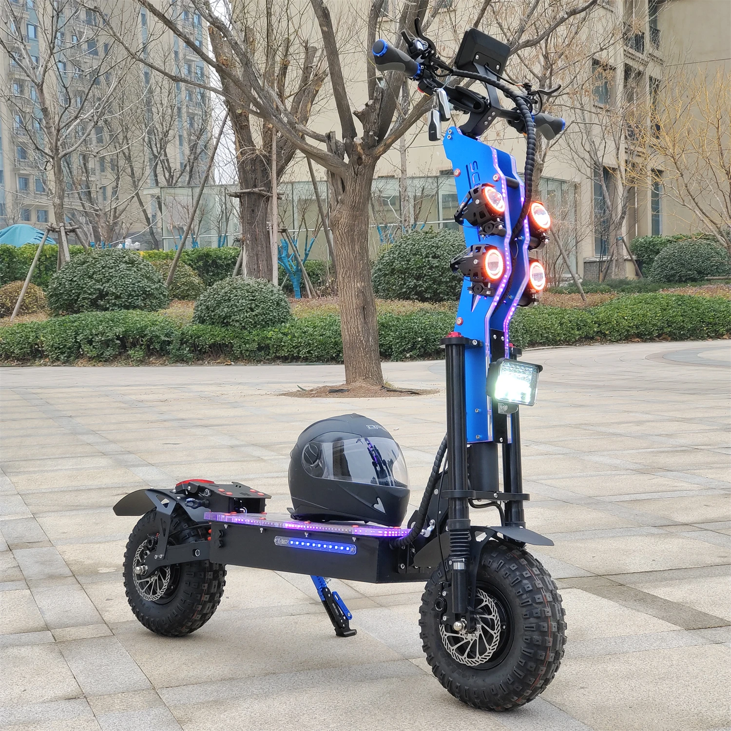 REALMAX Electric Foldable Scooter New Arrival Dual Motor Big Power Electric Bike