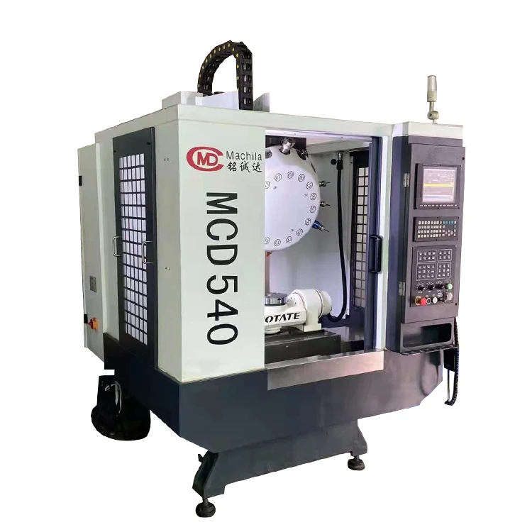 500mm High Precision CNC Vertical Long Life CNC Machine Tools Machining Center 5 Axis Ratorytable Milling Machine