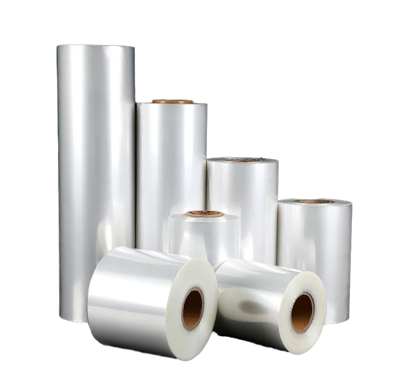Eco-friendly Composta Biodegradable PLA PBAT Heat Shrink Wrap Soft Touch Protective Film for Supermarket Use HOT