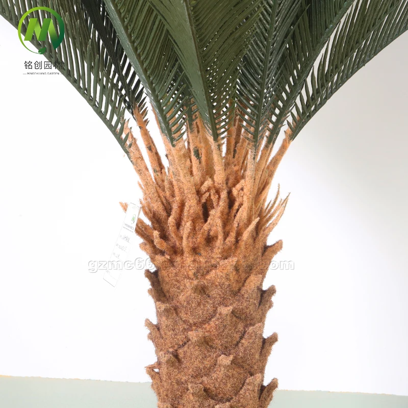 New Style Artificial Bonsai Stand Plants Green Plants Artificial Cycas Revoluta Tree Indoor and Outdoor Decor Artificial Plants