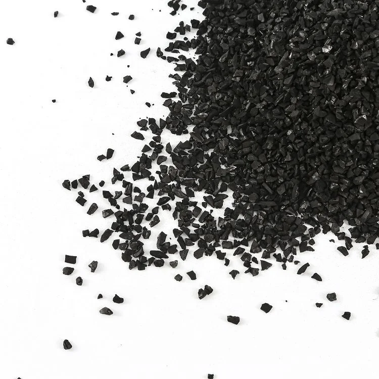 granular activated carbon coconut shell charcoal Black particles water treatment coconut shell activated carbon