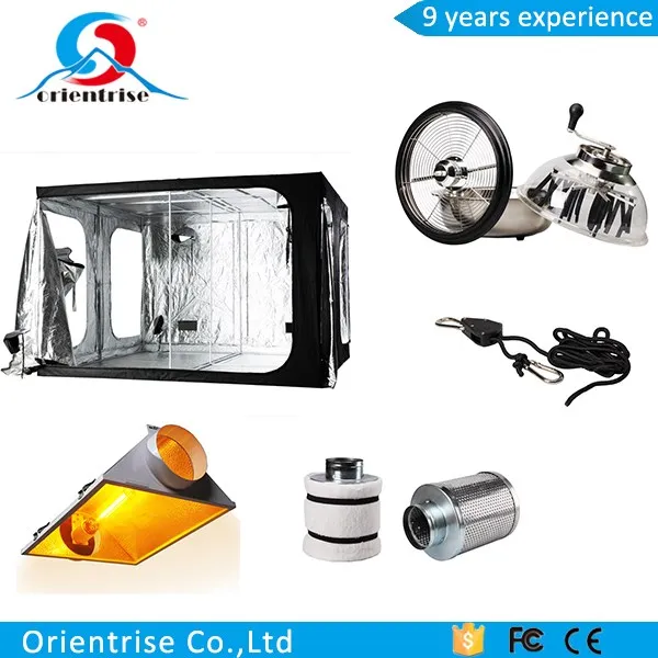 Indoor Outdoor Plant Growth Portable Garden Green House 600D Mylar Reflective Grow Box Highly Light-Proof Grow Tent