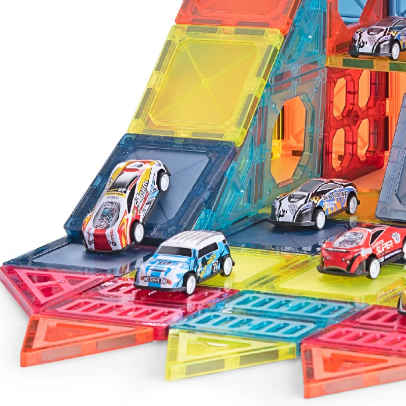 112 Pcs 3D Toys Magic Magnetic Blocks Set Preschool Toys Gifts Magnetic Toy Set Building Block Educational For Kids