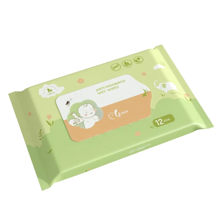 Easy take Last up to 4 hours tropical formula insect mosquito repellent cleaning wet wipes