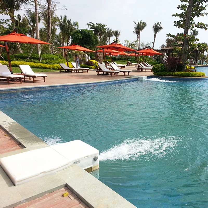 Wall hung integrated filter machine pipeless water filter system for swimming pool