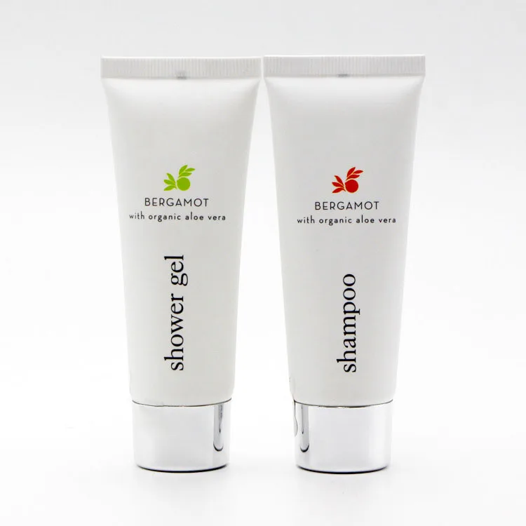 Hotel disposable toiletries disposable tube shampoo shower gel conditioner