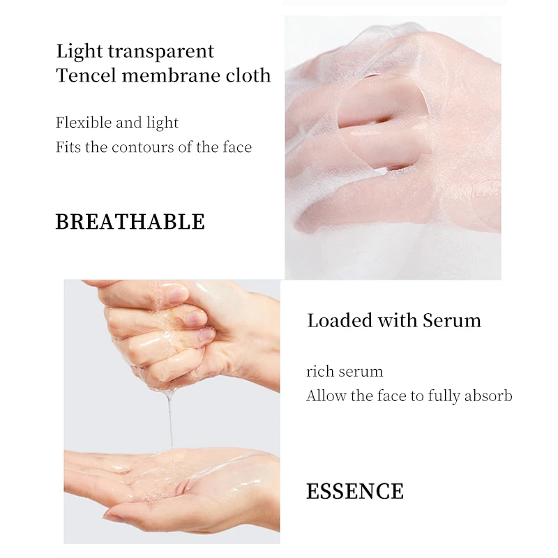 Moisturizing And Repairing Honey Facial Mask Containing Vitamin C Sheet Facial Mask