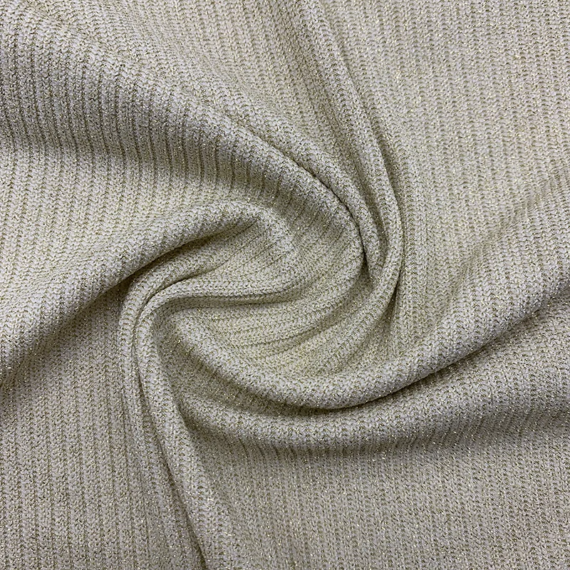 2021 New Design 78%Nylon 13% spun gold  8%Spandex  pit stripe  Fabric for swimwear