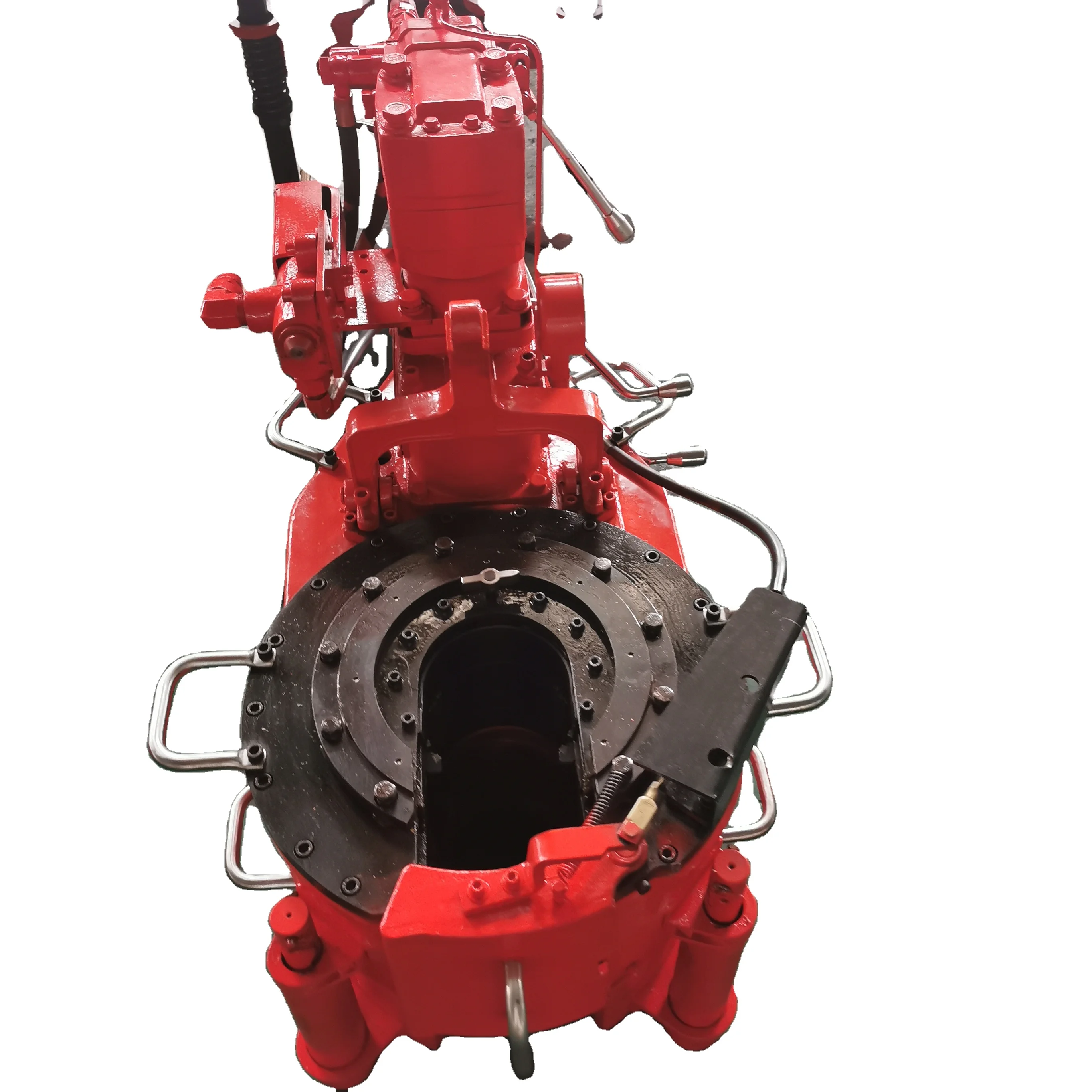 XQ140/12AII Hydraulic tubing power Tong with hydraulic safety door for drilling on Wellhead drilling rig