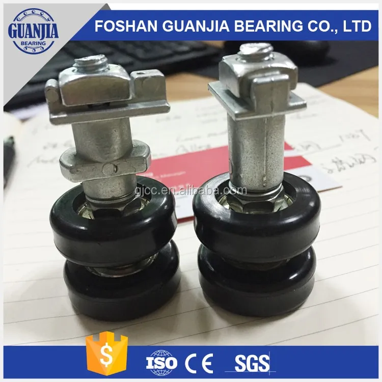 factory price  sliding gate glass balcony wheesl for  sliding doors double roller window wheels