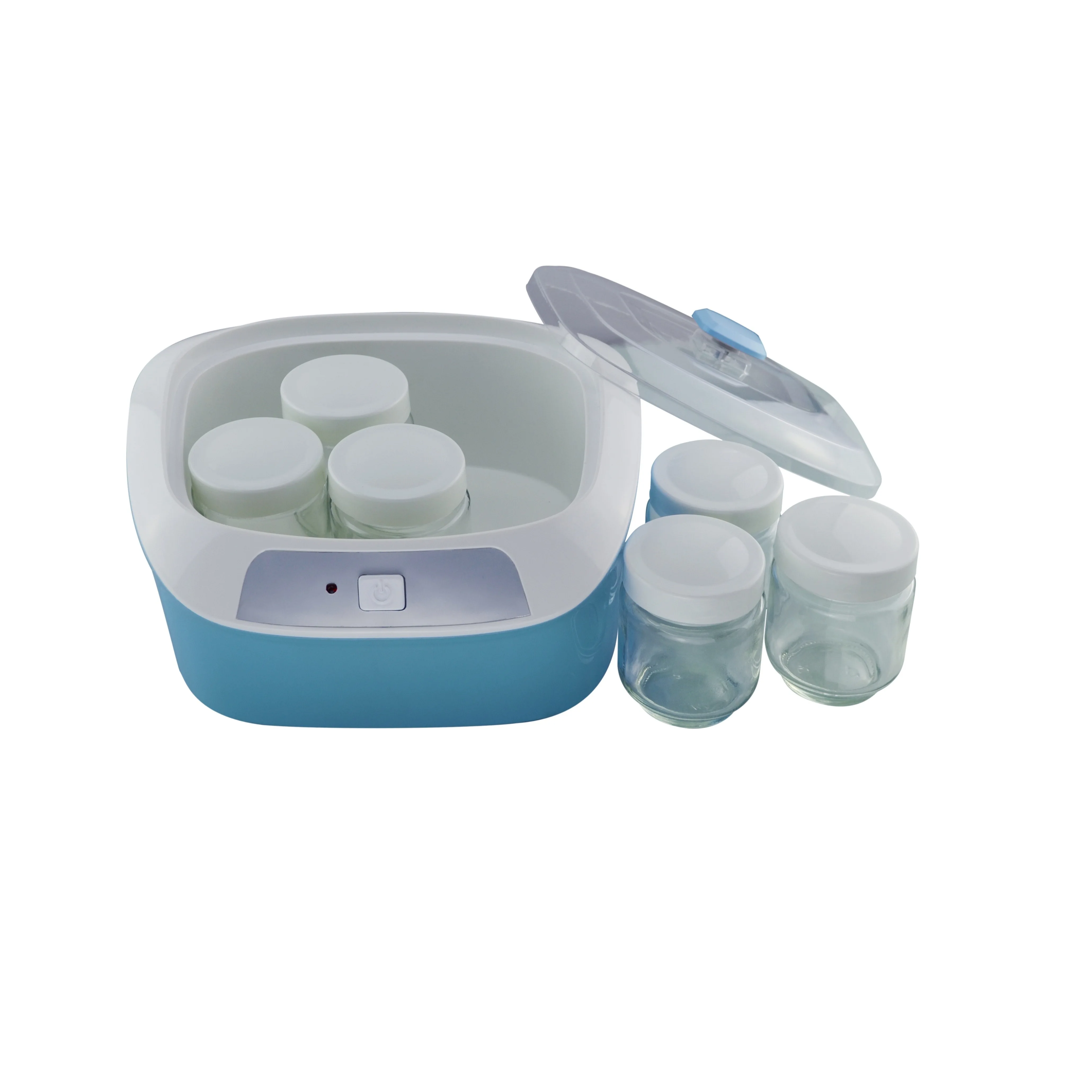 Homemade Food Grade 1.2L Electric Automatic Yogurt Maker Fruit Milk Greek 6 Glass Jar Yogurt Maker