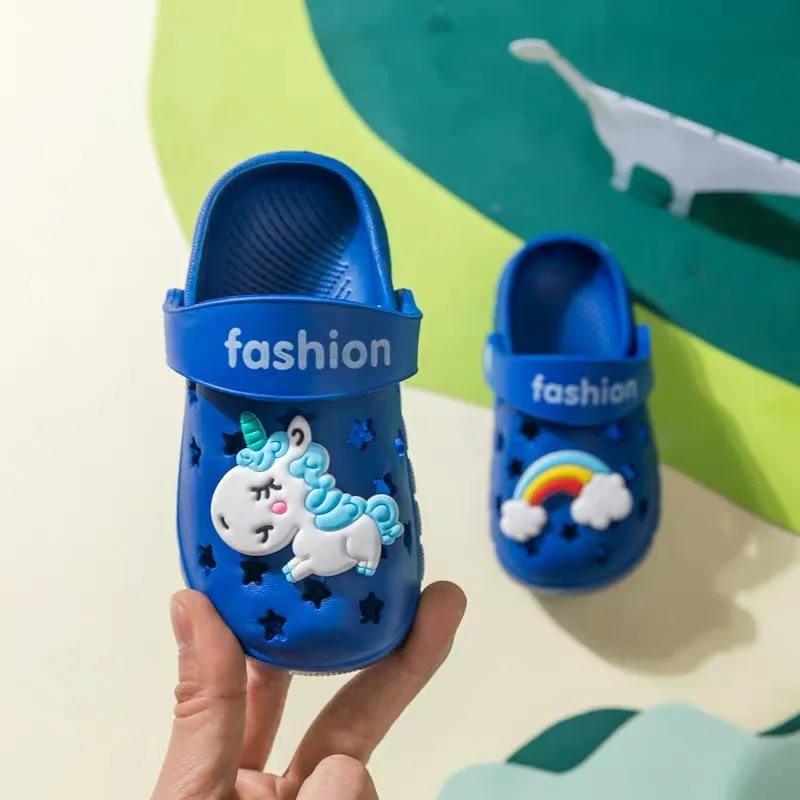 
Cartoon cute indoor and outdoor kids fashion slippers kids shoes slippers customized slippers for kids 