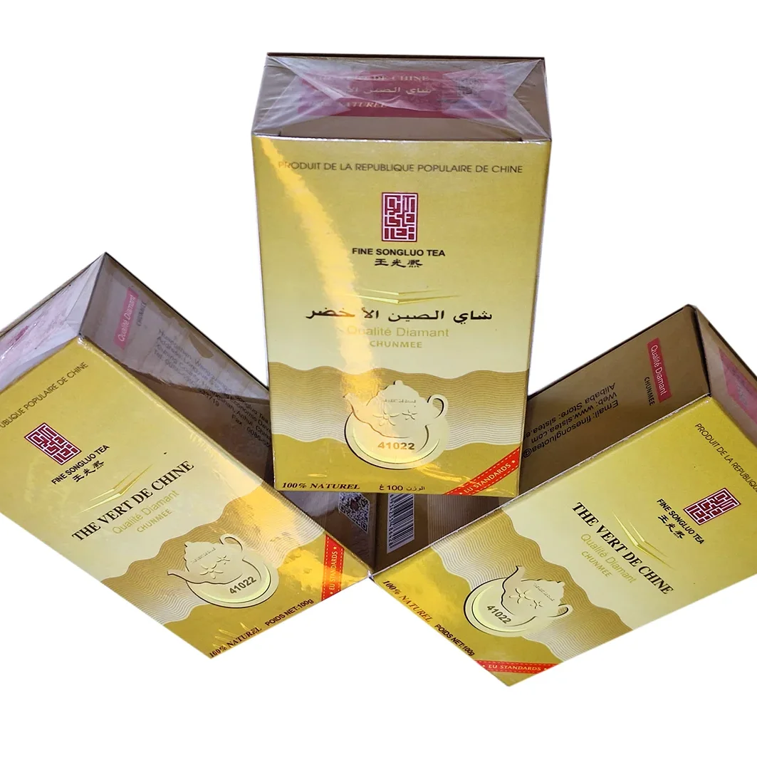 Chunmee Green Tea 41022 the Vert 4011 De CHINE Sells Hot in Africa Europe Mid East Factory