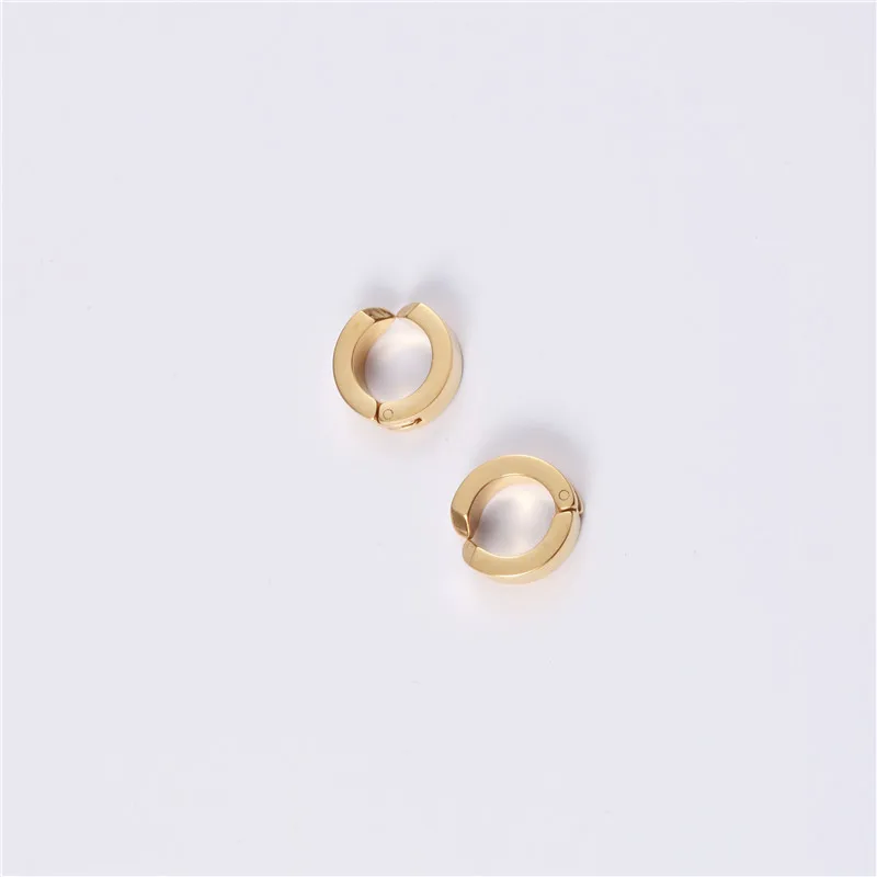 ER--01 Fashion Women Jewelry  Simple Non Pierced Ear Clip Earrings Gold No Piercing Clip On Earrings