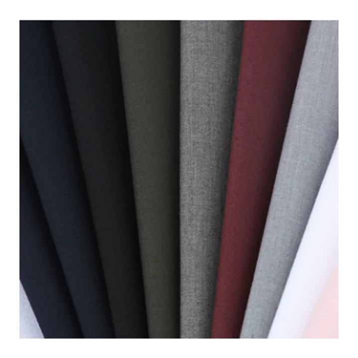 Английский selvedge саржа 80 20 Смешанная клетчатая вискозная полиэфирная ткань для мужчин