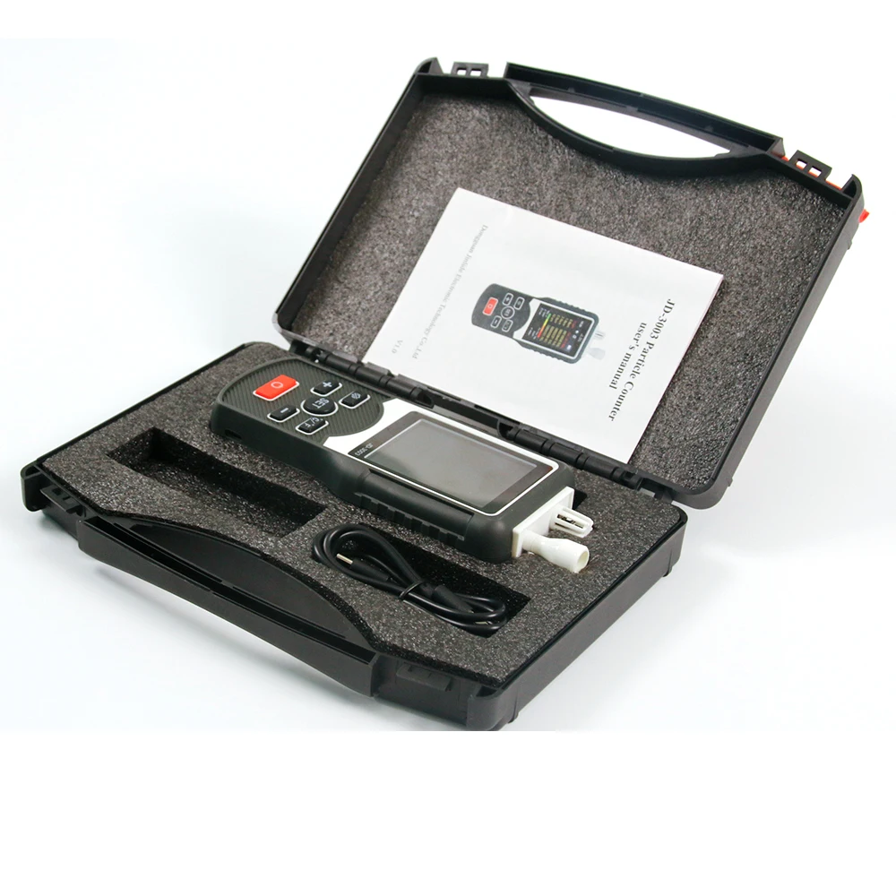 Ultra-long Standby Time Dust Counter Pm 2.5 Particle Counter for Microelectronic Portable 3.7V Lithium Battery (2000 Mah)