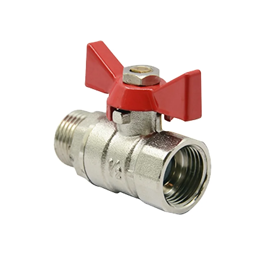 Genebre Brass Ball Valve 2 Piece with Wing Handle