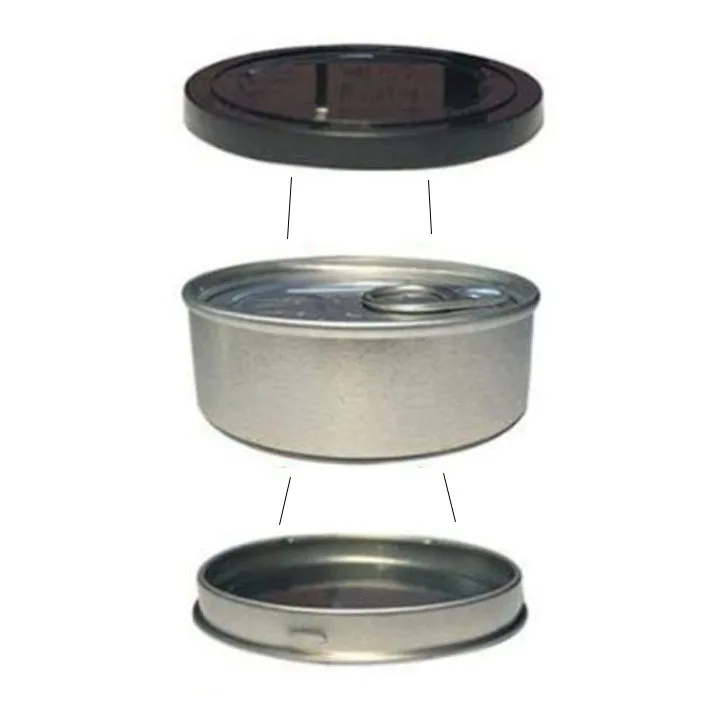 Round Tin Cans Press Tin Cans for Food Packaging