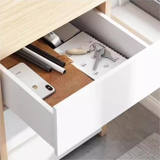 Custom Working Computer Wooden Desk Modern Design Home Study Workstation Table Mdf Office Furniture Manufacturer