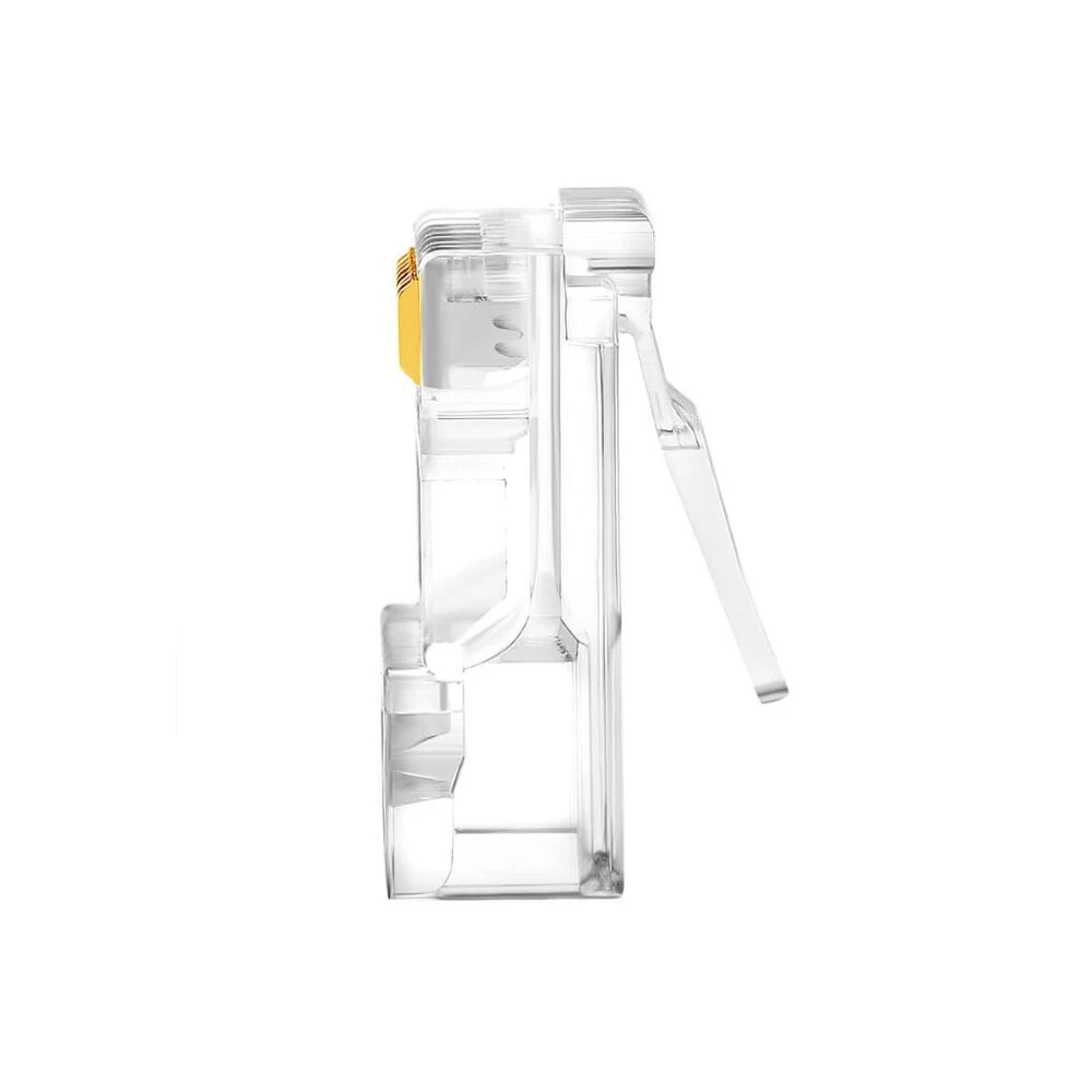 Cat6 Cat5e UTP неэкранированный позолоченный штырьковый Ethernet-кабель Rj45 8P8C разъем