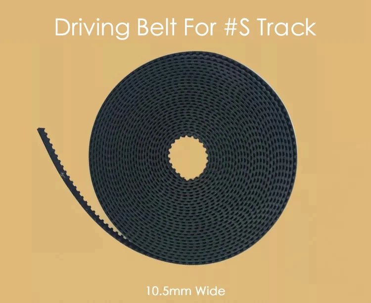 Wholesale Electric Smart Curtain Track Transmission Belt Kelver Material Rubber Gear Belt