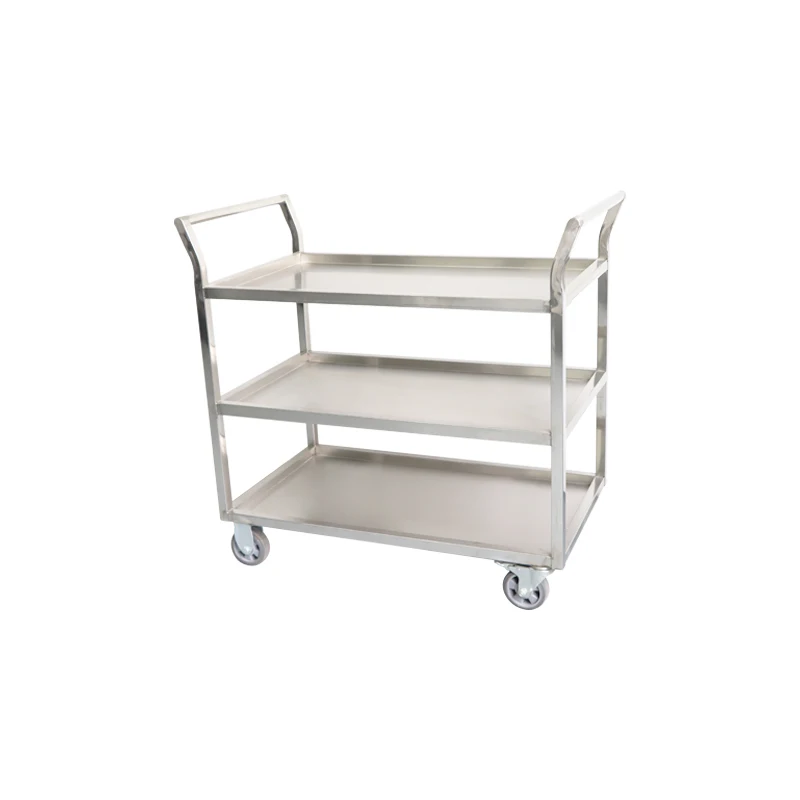 Wholesale Laboratory & Hospital Trolley 3 Layers Medical Equipment Stainless Steel Trolley