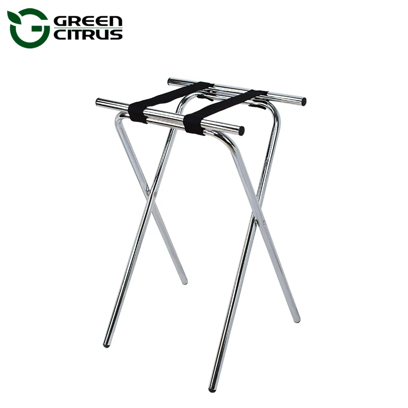 2018 New Stainless Steel Hotel Foldable Luggage Rack For Bedroom
