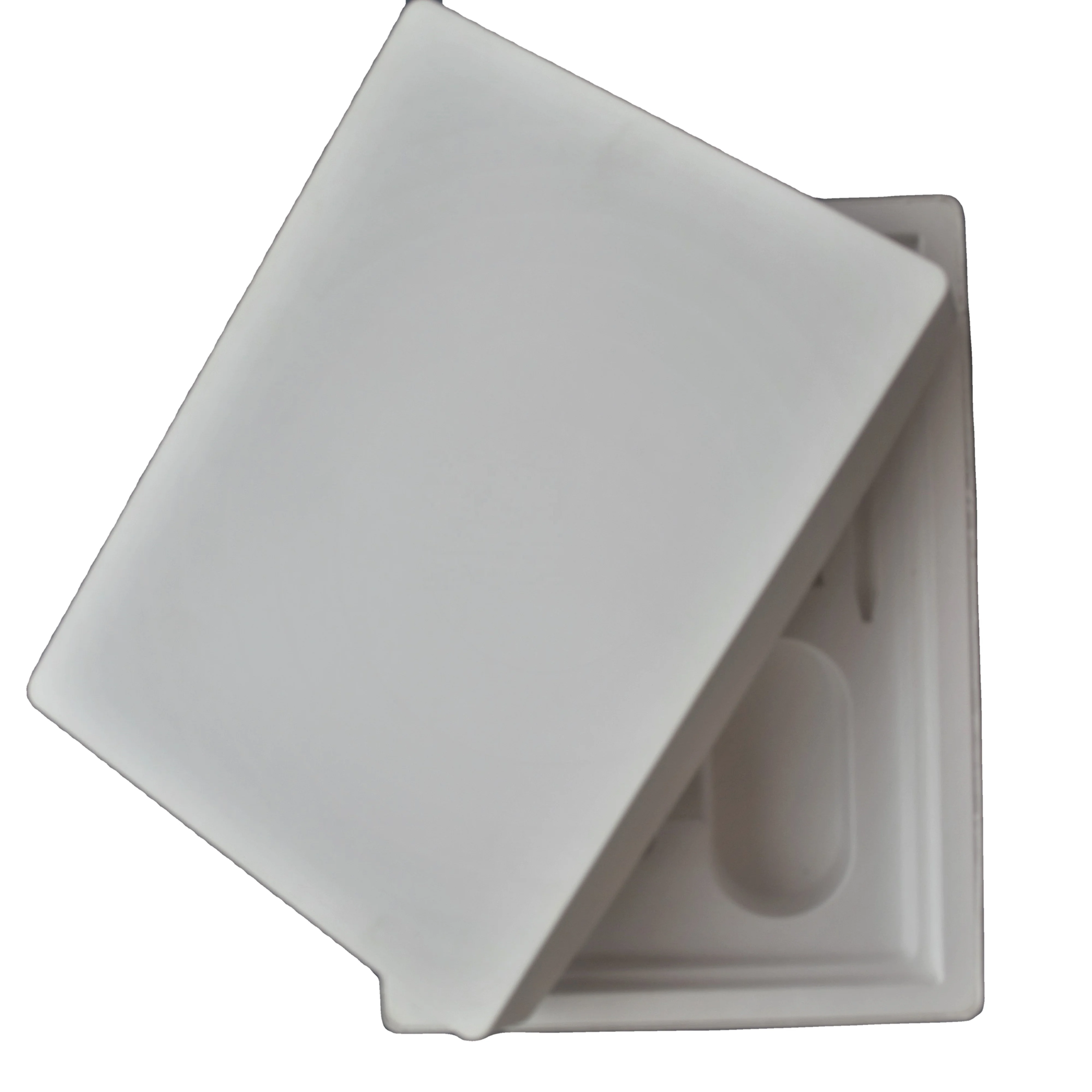 customized logo color Biodegradable Recyclable Paper Recyclable molded pulp inner Watch tray molded pulp inner packaging Grey