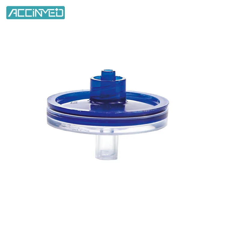 Laboratory Disposable Micrometer Membrane Sterile 0.22um Syringe Filter