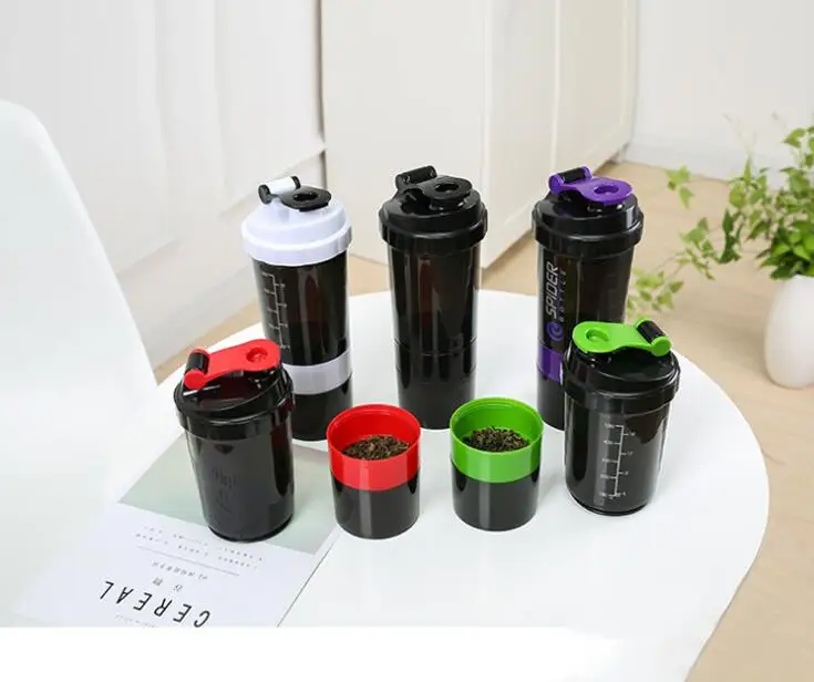 Protein shakes for gym/custom logo shaker bottle/LOW MOQ shaker