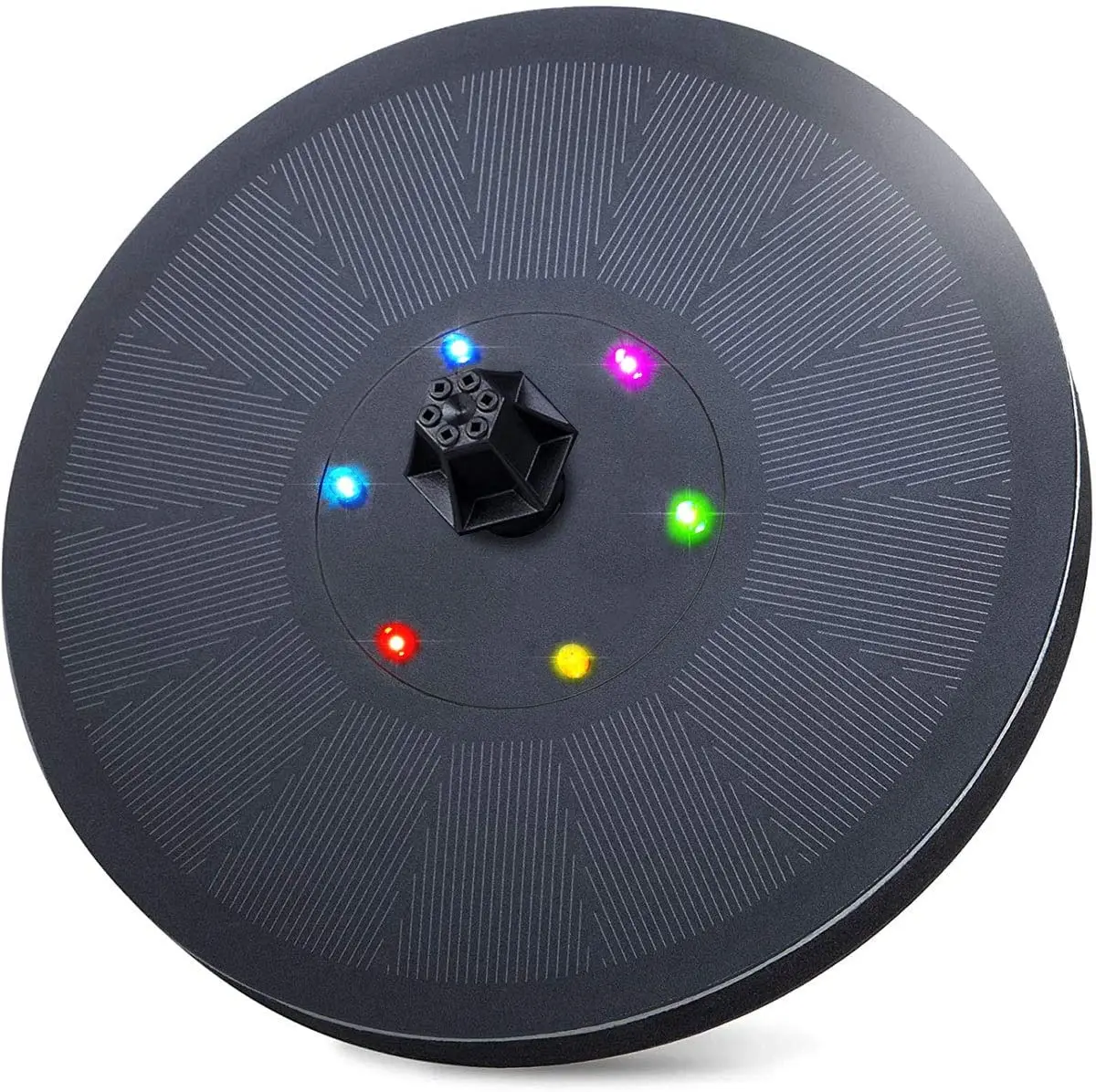 2.2W Solar Powered Fountain Pump with 7 Water Styles Free Standing Floating Solar Powered Fountain Pump Kit